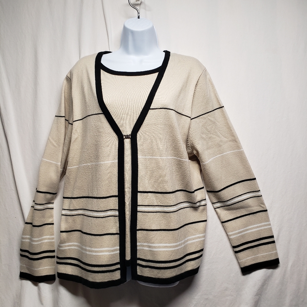 Croft & Barrow XL Layered Look L/S Sweater